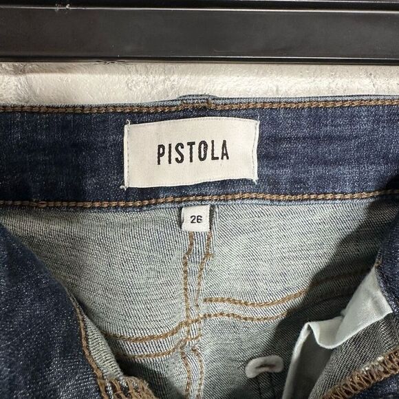 Pistola High Rise Stretch Skinny Jeans Dark Wash size 26 - Picture 5 of 6